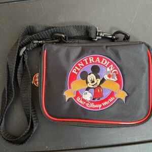 Disney Black and Red Crossbody Bag